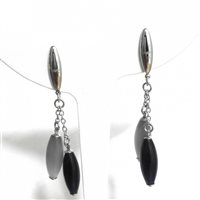 Orecchini Genetic Jewels Donna in Acciaio O497 - O497